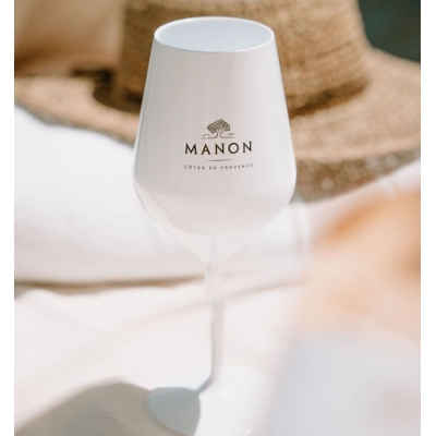 Verre blanc personnalisé Manon  6,00 €