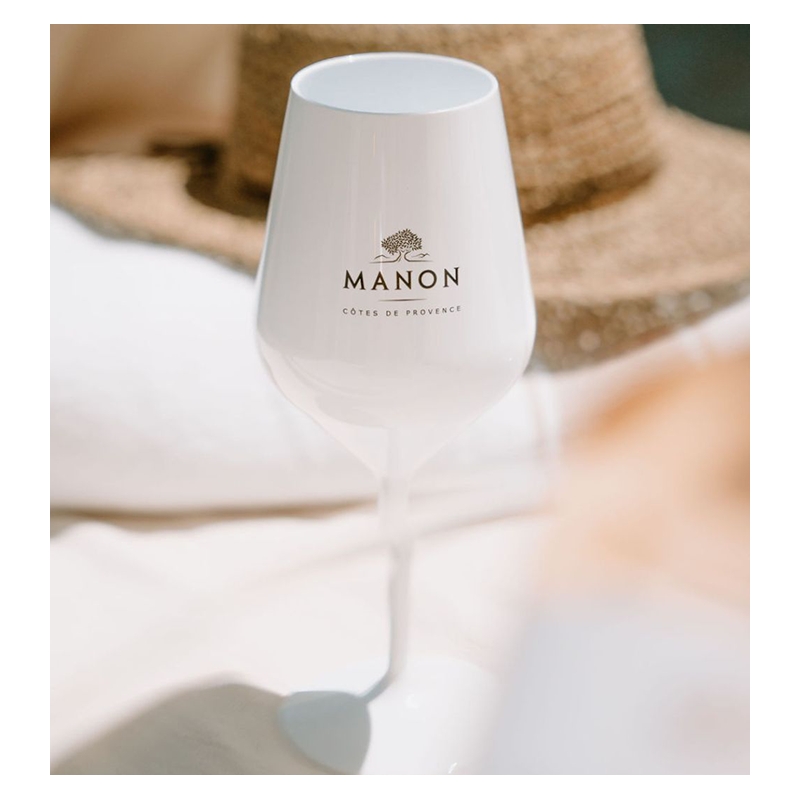 Verre blanc personnalisé Manon  6,00 €