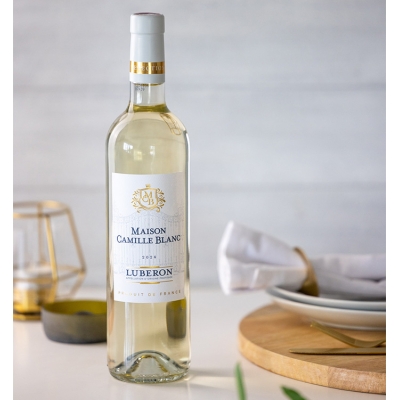 Maison Camille Blanc - AOP Luberon Blanc  7,50 €