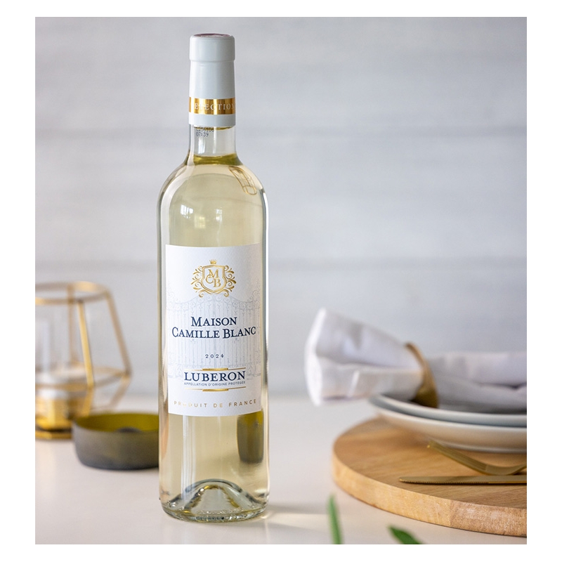 Maison Camille Blanc - AOP Luberon Blanc 7,50 €