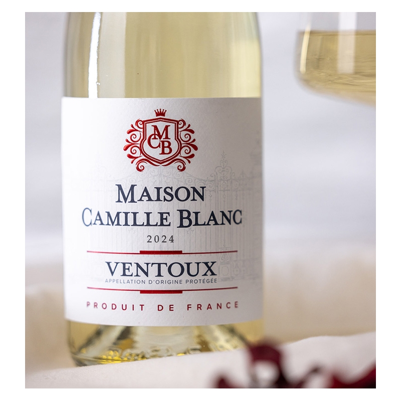 Maison Camille Blanc - AOP Ventoux Blanc  7,95 €
