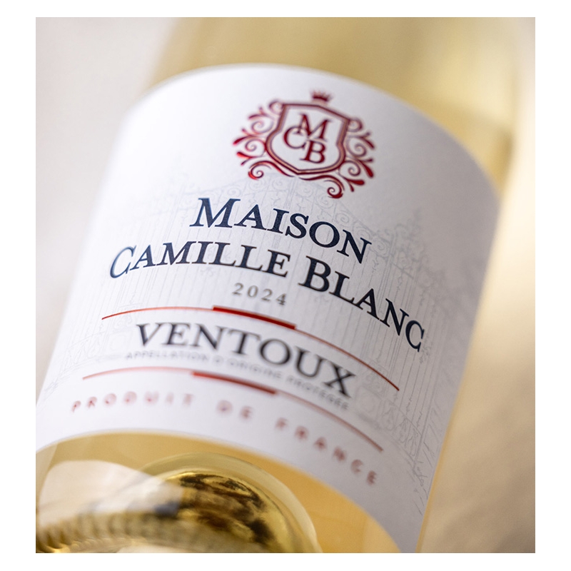 Maison Camille Blanc - AOP Ventoux Blanc  7,95 €