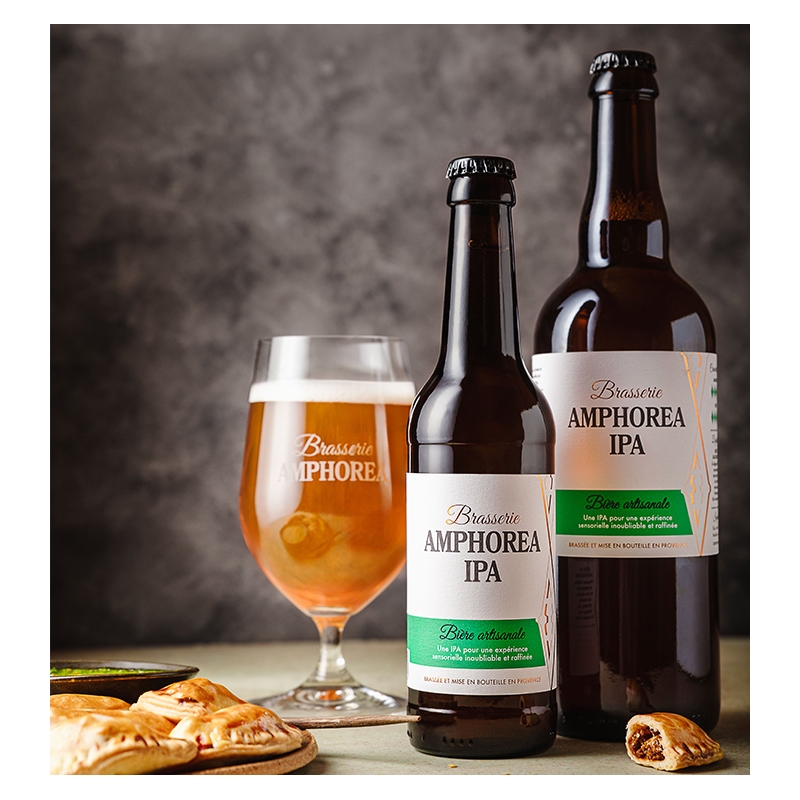 Brasserie Amphorea - Bière IPA Artisanale - 75cl  7,00 €