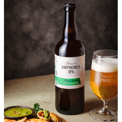 Brasserie Amphorea - Bière IPA Artisanale - 75cl  7,00 €