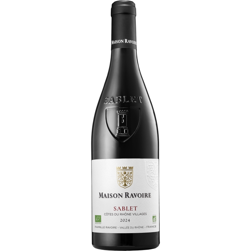 Maison Ravoire - Côtes du Rhône Villages Sablet BIO Rouge  8,90 €