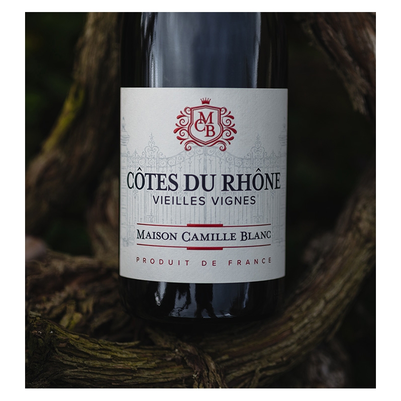 Maison Camille Blanc - Côtes du Rhône - Vieilles Vignes  8,90 €