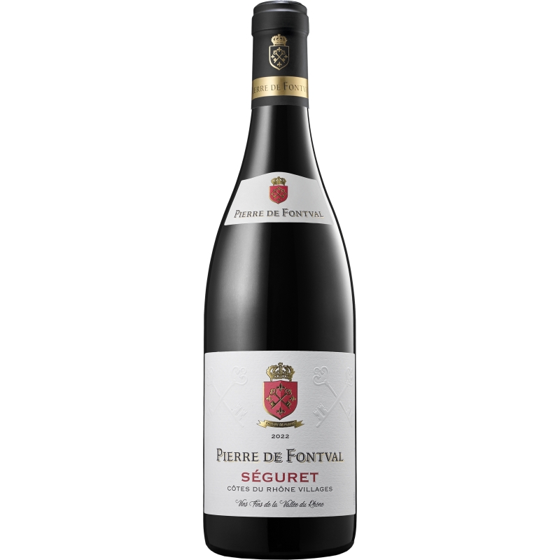 Pierre de Fontval - Côtes du Rhône Villages Séguret Rouge  8,90 €