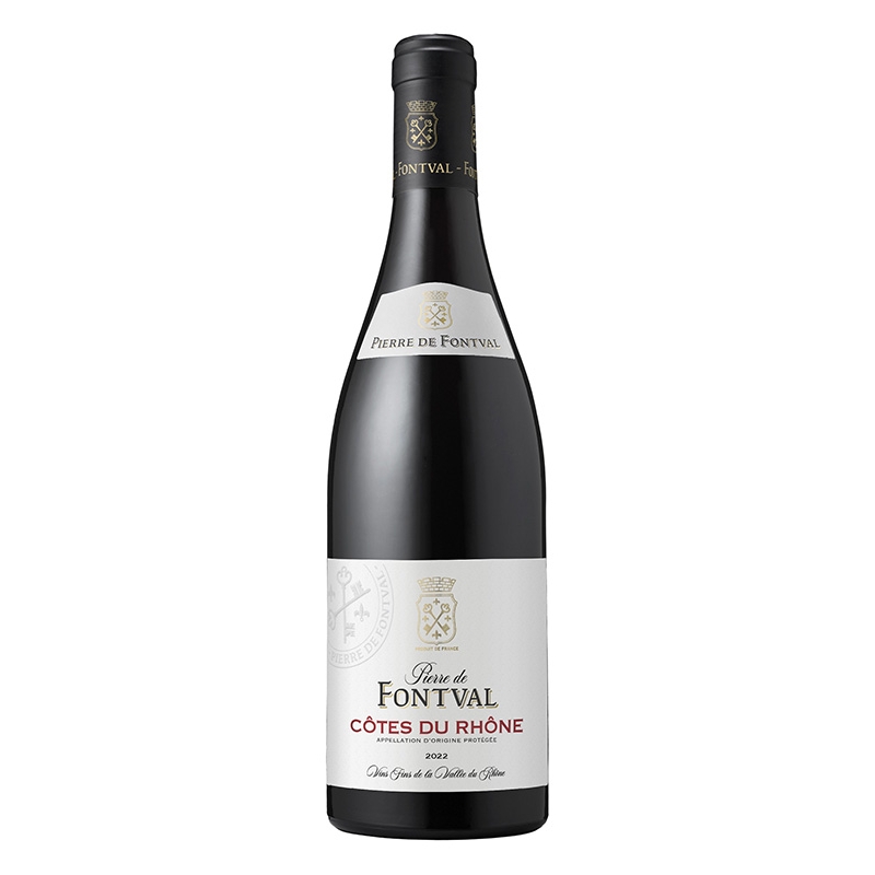 Pierre de Fontval - AOP Côtes du Rhône Rouge  8,50 €