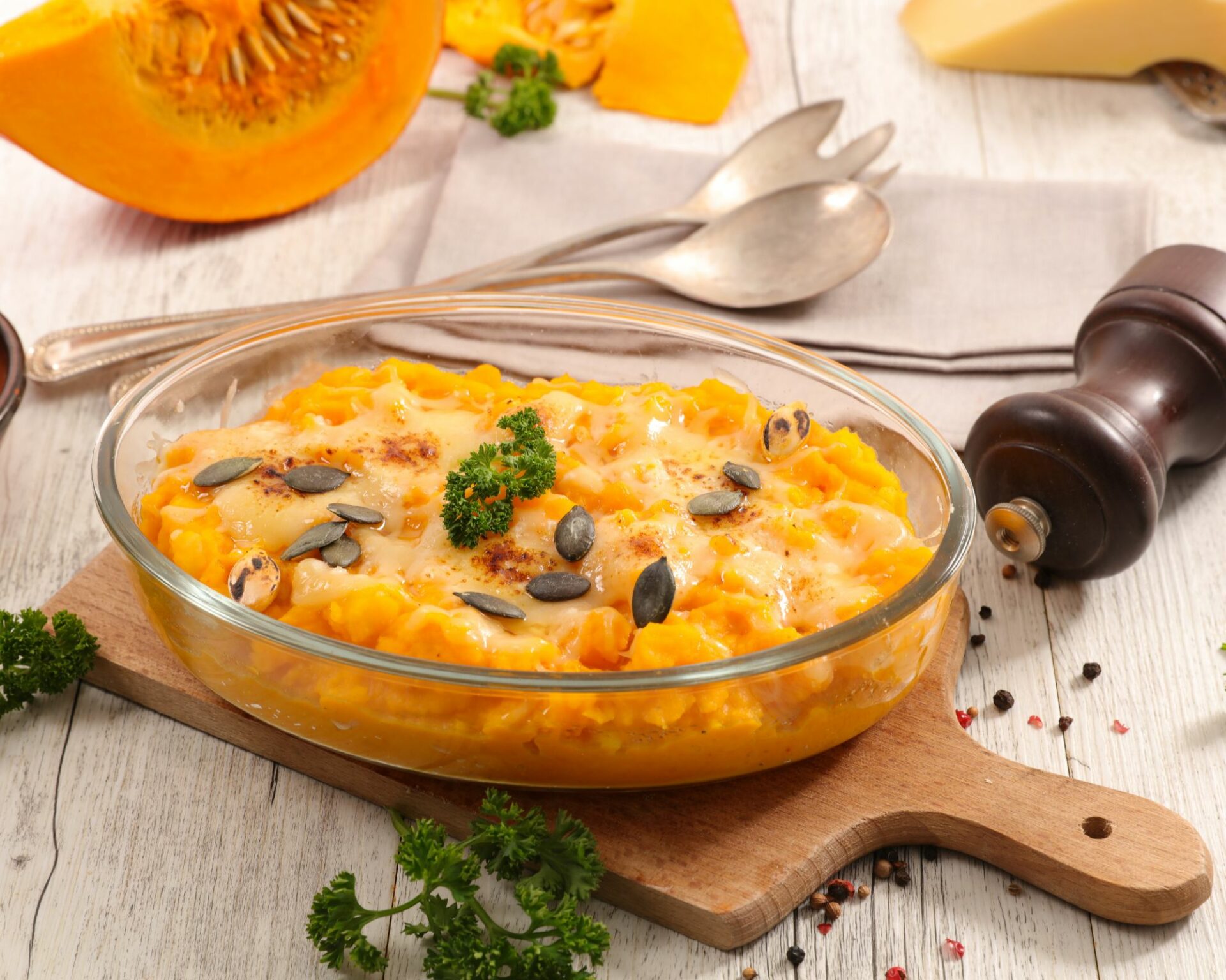 La recette du mois : Gratin de potimarron au comté – Les actualités ...